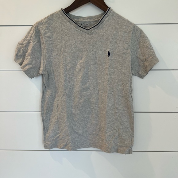 Polo Ralph Lauren Other - SOLD Boys Polo Ralph Lauren Gray Tee Size Medium 10/12 (play condition)